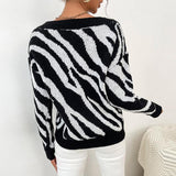 Pullover V-neck Sweater