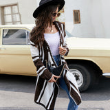 Irregular Long Sleeve Coat