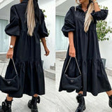 Pullover Medium Length Dress