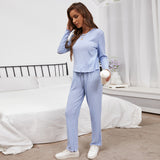 Casual Long Sleeve Jumpsuit