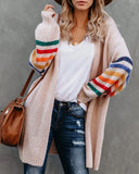Autumn Winter Cardigan Sweater Women Clothing Plus Size Loose Long Sleeve Mid-Length Coat