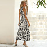 Round Neck Slim Sleeveless Dress