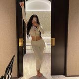 High Waist Slim Fit Set