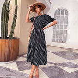 Black Dot Dress