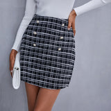 Long Sleeve Slim Fit Skirt