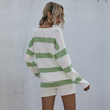 Round Neck Long Sleeve Pullover Sets