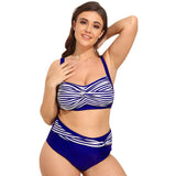 Plus Size Sexy Split Bikini Big Small Chests Spring Swimsuit Women