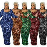 Plus Size Tight Sexy Leopard Print  Women Dress