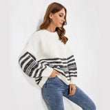 Long Sleeve Round Neck Loose Shirt