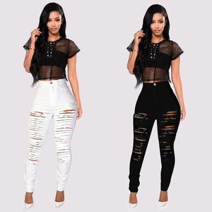 Long Denim Jeans