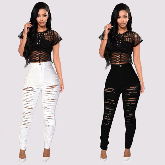 Long Denim Jeans