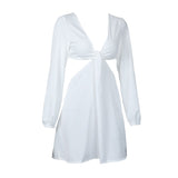 Casual Slim Fit Long Sleeve Dress