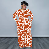 Plus Size Stretch Knitted Casual Set  Women Two Piece Set