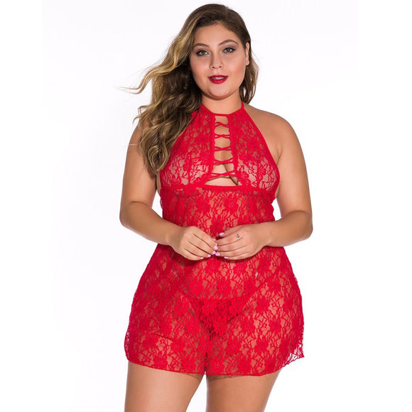 Plus Size Plus Size Sexy Lingerie  Sexy Seduction  Lace Sexy Lingerie for Women