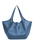 Simple Large Bag Soft Leather Large Capacity One Shoulder Portable Tote Bag