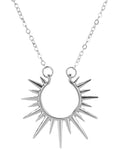 New Arrival Sunflower Pendant Necklace Retro Metal Clavicle Chain Fashion Creative Jewelry